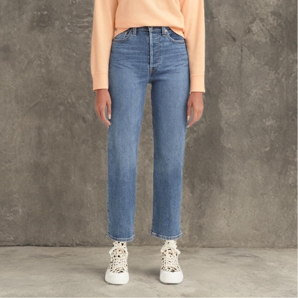 Levi's Classic Straight Leg Denim Jeans